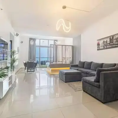 Luxury 2 BHK with Floating Bed in Dubai Marina DEC 1803