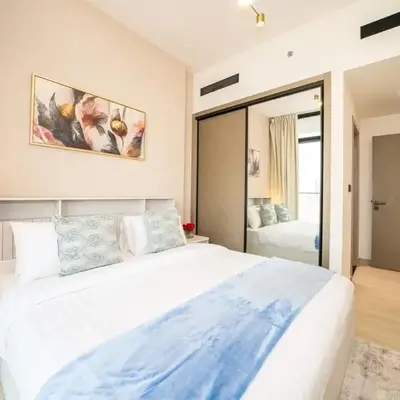 Stylish 1BR Apartment in Binghatti Luna JVC Dubai