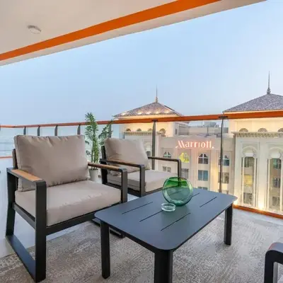 Full Dubai Skyline View on High Floor