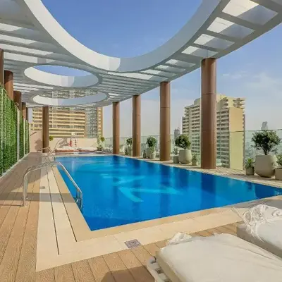 Escape24 Cozy Studio with Infinity Pool in JVC