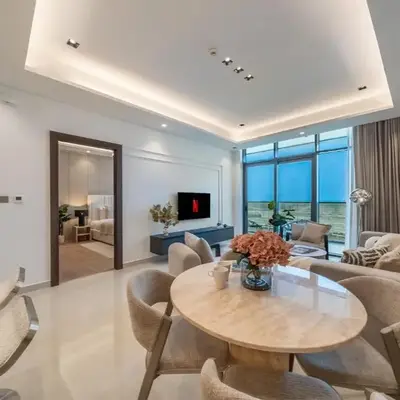 Luxe Haven 1BR8min drive DubaiMall & BurjKhalifa