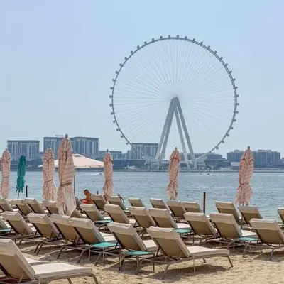 Jumeirah Beach Residences Private Beach & Sea View