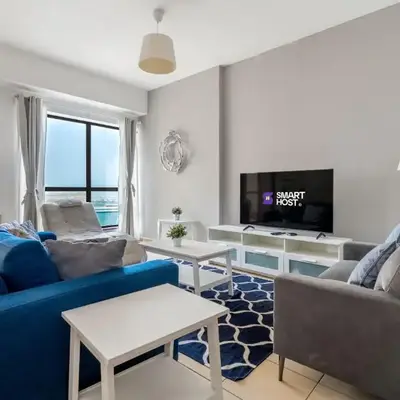 Spacious 2BR Flat with Gym & Pool in JBR