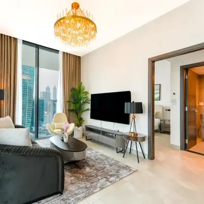 Luxury Smart 1BR -High Floor Business Bay Views