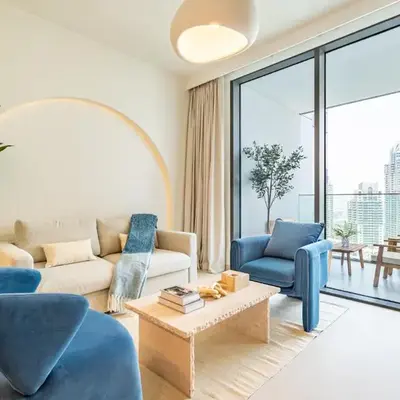 Incredibly Elegant 1BDR with full Marina Views