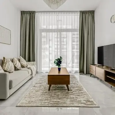stylish 1BR Pearlz Pool & Gym Near Metro