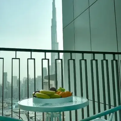 Luxury Apt 2BR with full burj khalifa view