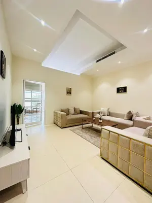 a large living room with couches and a table at Dubai Al Barsha Villa Fully Furnished Luxury Private Master Room Ensuite Huge Space Deluxe in Dubai