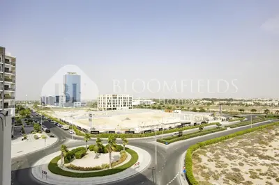 an aerial view of a road in a city at Bloomfields Stylish Stu Laya Heights in Dubai