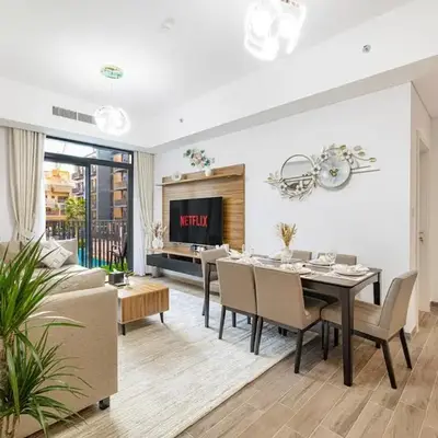 Furnished 2BR with Vibrant View