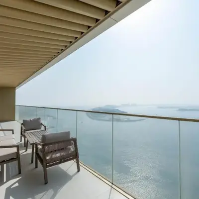KeyRock - Dreamy Stay with Palm View - Emaar Beach