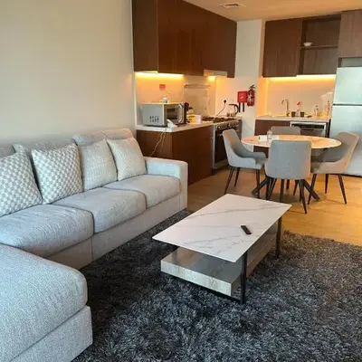 2BR Apartment with full sea view & Burj Khalifa