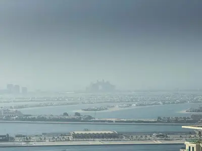 a view of a large body of water with at Frank Porter - Rimal 1, JBR in Dubai
