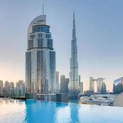 Boulevard Point 3BR plus Maid Direct Access to DXB Mall