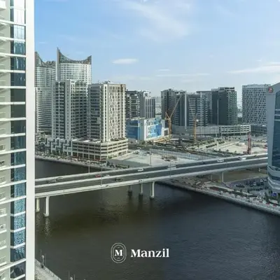 Waterfront Studio in Business Bay near Burj Khalifa