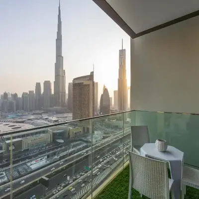 2BR Apt Direct Dubai Mall Access Burj View