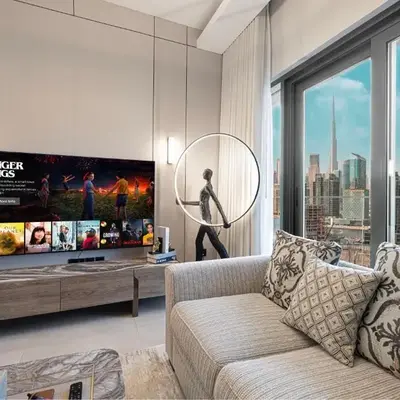 Luxury 1BHK Burj Khalifa & Canal View