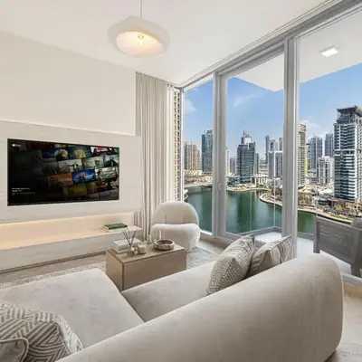 Daniels 2BR with Maid Room at Liv Residency with Marina View