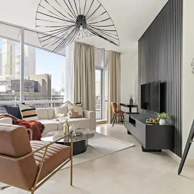 Silkhaus Luxury Studio at Sky Gardens in DIFC Views