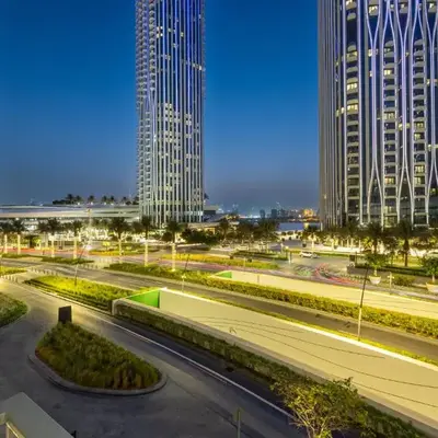 Creek Harbour Serenity with Burj Khalifa Glimpse