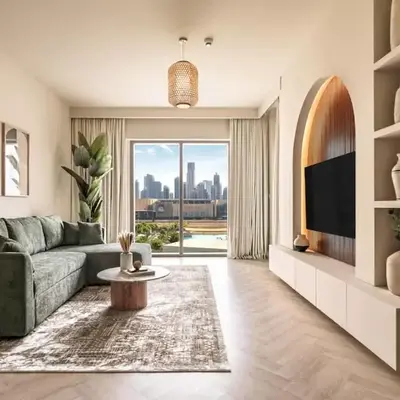 2BR Gem with Burj Khalifa View and Dubai Mall Access