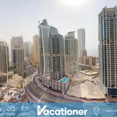 Vacationer l Urban Luxe 1 Bedroom l with Marina Views