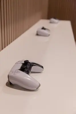 a computer mouse sitting on top of a table at Royal suites LIv Marina views in Dubai