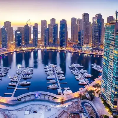 Cozy 1BR Apartment in Dubai Marina with City Views