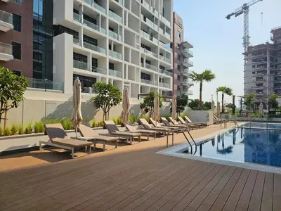Gallery image of Stylish New Studio Sleeps up to 2 guests I Pool I Padel Court I Close to Supermarket, Restaurant, Cafes I A Prime, Walkable Location I Meydan I Near Downtown in Dubai