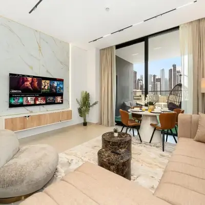 Luxury 1 BR Apartment with Private Jacuzzi