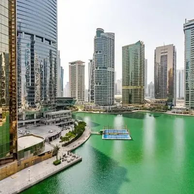 Stunning lake view 1bedroom apartment in Jlt