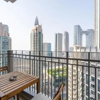 Boema Apartments - Terrace with Stunning Burj View