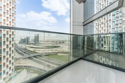 a view from the observation deck of a building at Spacious High-Floor 2BR with Stunning City and Burj Khalifa Views, Quick Drive to Downtown, and Steps from the Bus Station, Nobles, Business Bay by Deluxe Holiday Homes in Dubai