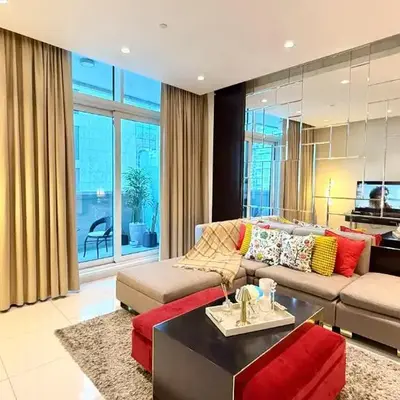 LUX 1BR 5 Min Walk Dubai Mall - DAMAC Upper Crest