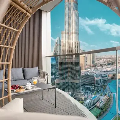 Luxury 4BR Burj View Steps from Dubai Mall