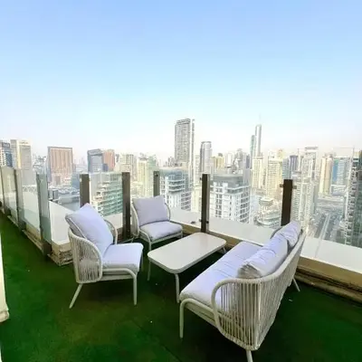 Happy Season - Large Terrace- Panoramic View - 2BR JBR Pool Beach