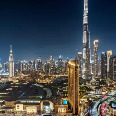 Luxury 4BR with full Burj Khalifa and Fountain View - 5Min to Dubai Mall