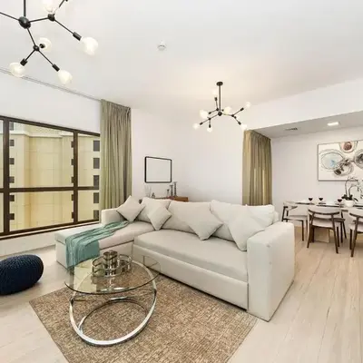 JBR Beachfront with Full Sea and Ain Dubai View