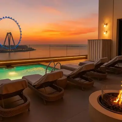 JBR Dubai VIP Lux Penthouse priv Pool cinema Limo tranfer-housekeeper