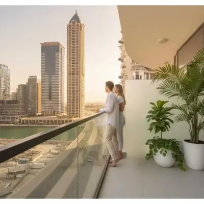 Stylish 1-Bedroom with Lake View in Business Bay