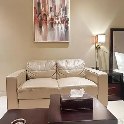 Cozy Spacious Studio in Downtown with Burj Khalifa View