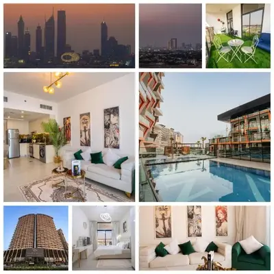 Luxury 1 Bedroom with Pool Dubai Frame Museum View