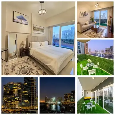 2BhK Big Balcony&Canal View Waterfront dubai mall