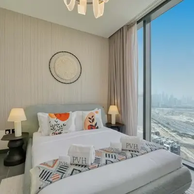 PVH Stylish Boho 1BR with Study - The Crest
