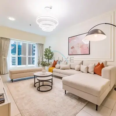Sky-Level 2BR with Partial Marina View