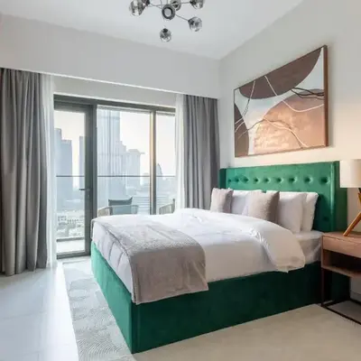 Spacious 2BR with Burj Khalifa View in Downtown Dubai