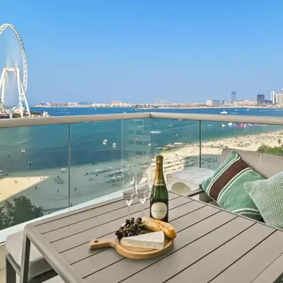 1st Row Beach Views with Private Beach and Resort Vibes