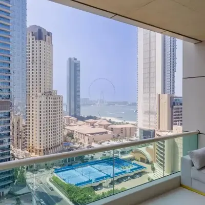 Modern Luxury Marina Stay with Ain Dubai View - Near JBR Beach