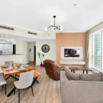 Torch Dubai Marina 2BDR with Pool Gym and Views