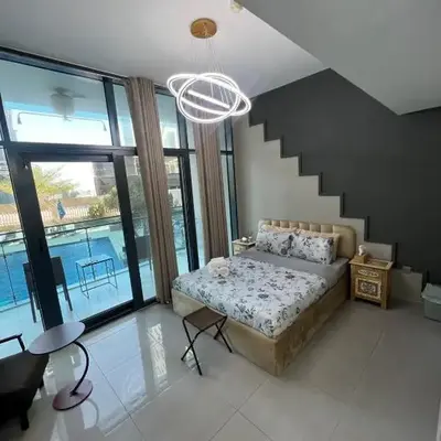 Studio in Business Bay with Huge Balcony & Pool View near to Metro